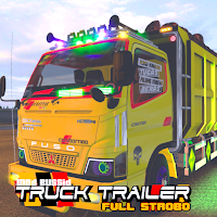 Mod Bussid Truk Trailer Full Strobo