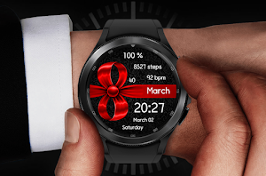 EY36 Digital 8 March WatchFace Screenshot 1