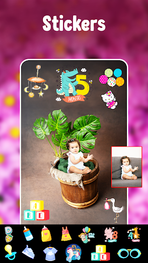 Baby Pics & Baby Photo Editor Screenshot 1