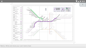 BANGALORE METRO TOURIST MAP Screenshot 1