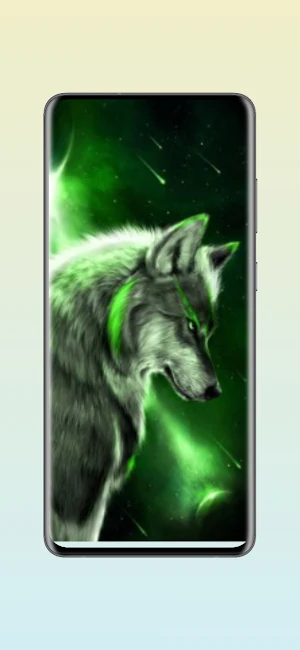 Wolf Live Wallpapers HD Screenshot 2