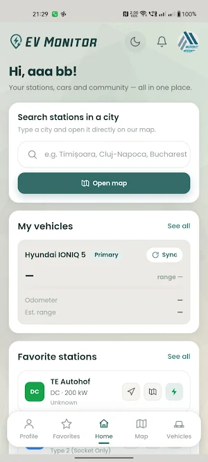 EV Monitor Screenshot 0