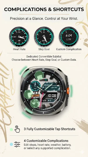 Graffiti-X: Hybrid Watch Face Screenshot 2