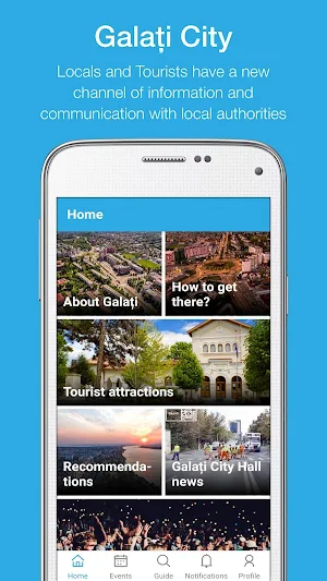 Galați City App Screenshot 0