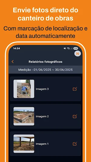 OF Medição de Obras Screenshot 3