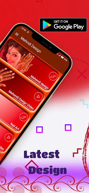 Mehndi Design: Nail Art-Tattoo Screenshot 1