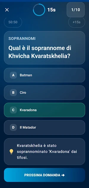 Quiz Napoli Screenshot 1