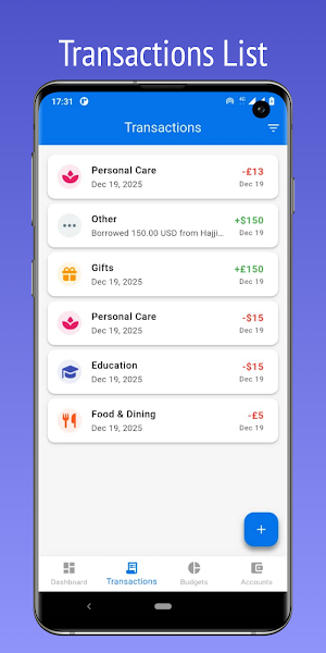 MoneyMate - Budget Tracker Screenshot 3