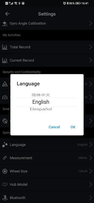 SmartBikeWheel Screenshot 3