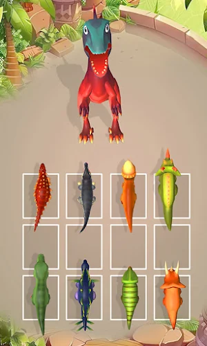 Dinosaur Battle: Merge & Fight Screenshot 1
