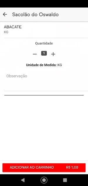 Sacolão do Oswaldo Screenshot 2