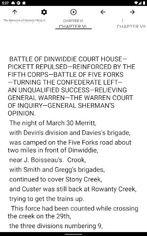 Book, The Memoirs of General Philip H. Sherid... Screenshot 3