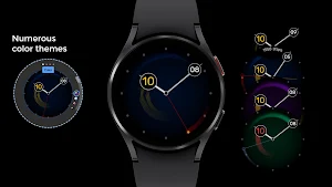 Color Trails Watch Face Screenshot 3