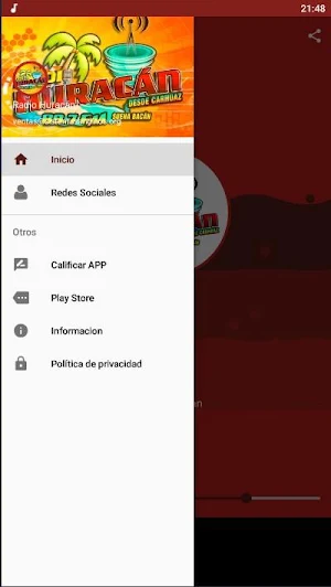 Radio Huracán Screenshot 1