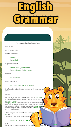 English Tests: Learn Verbs&practice grammar Screenshot 2
