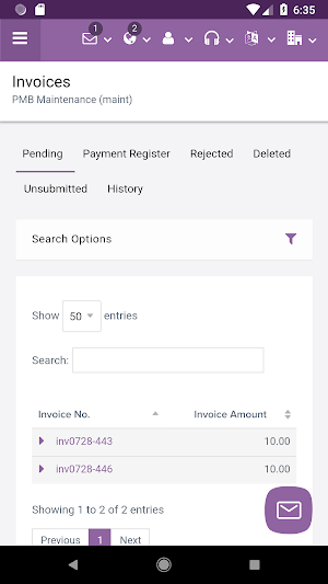 VendorCafe Screenshot 2