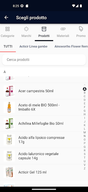 bizApp Agenti Screenshot 2