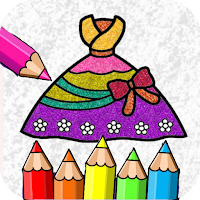 Wedding Dress Coloring Games