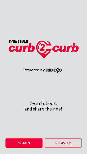 METRO curb2curb Screenshot 0