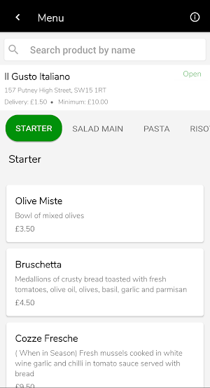 Il Gusto Italiano Screenshot 1