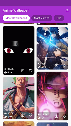 Anime Wallpaper - Wallpaper HD Screenshot 0