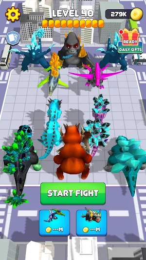 Merge Kog Gozilla Vs Dinosaur Screenshot 3