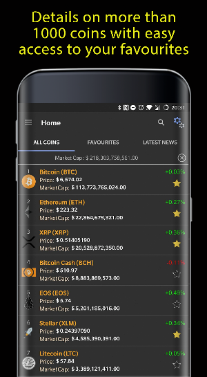 CMA - Bitcoin & Cryptocurrency Portfolio Tracker Screenshot 1