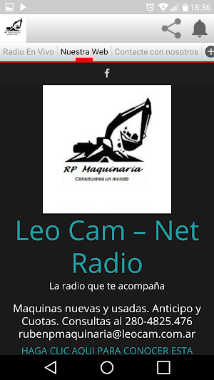 Leocam - Web Radio Screenshot 1
