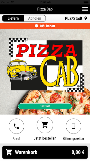 Pizza Cab Screenshot 1