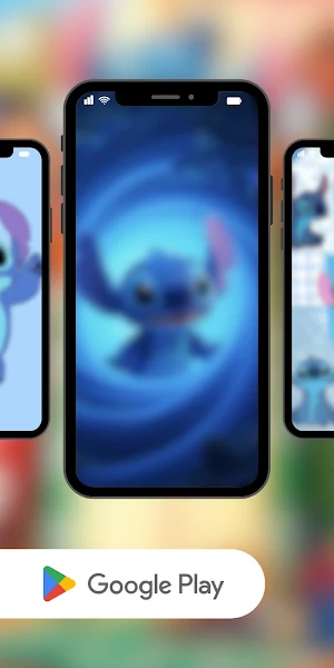 Blue Koala Stich Wallpaper HD Screenshot 1
