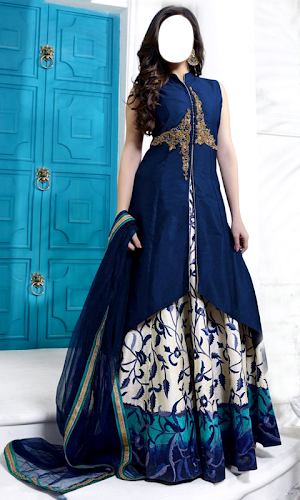 Women Full Frock Photo Suit Screenshot 2