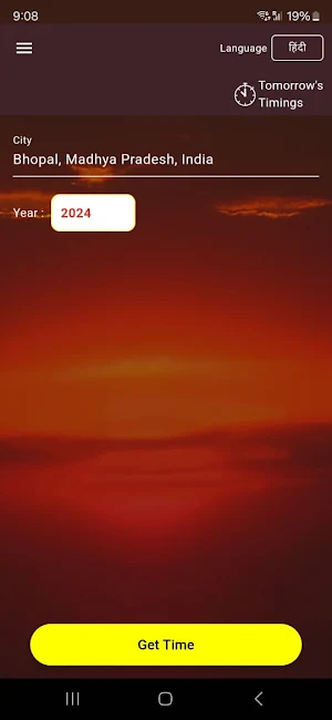 Agnihotra Timing(Madhavashram) Screenshot 3