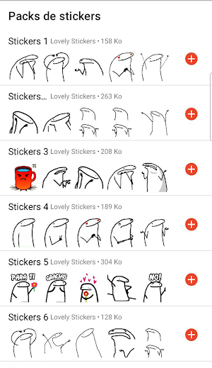 Stickers Flork -WAStickerApps Screenshot 0