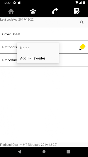 Flathead OES/EMS Screenshot 1