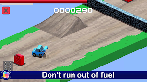 Cubed Rally Racer: How Far Can You Drive? Screenshot 1