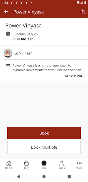 Seeking Space Yoga Screenshot 2