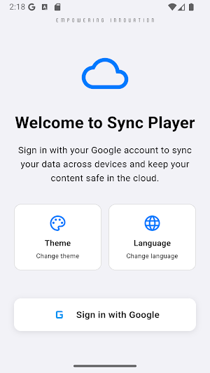 SyncEra Player Screenshot 1