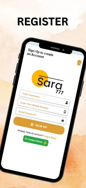 Sara 777 - Online Matka App Screenshot 1