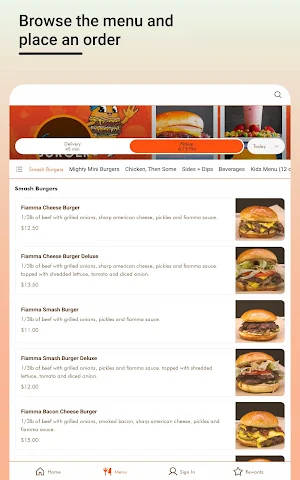 Fiamma Burger Screenshot 1