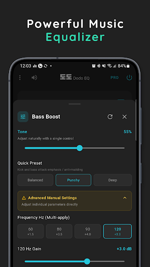 Dodo EQ : Bass & Equalizer Screenshot 1
