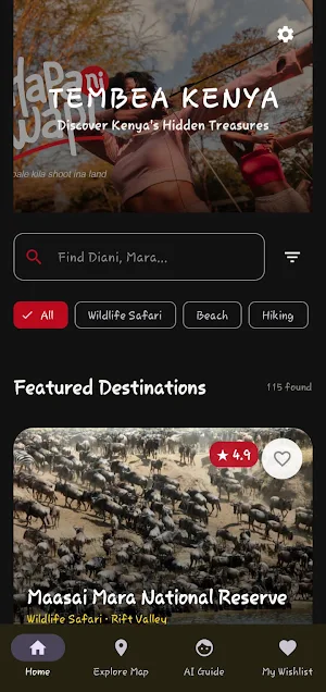 Tembea Kenya Screenshot 0