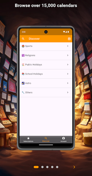 Calibaba: 15,000+ calendars Screenshot 0