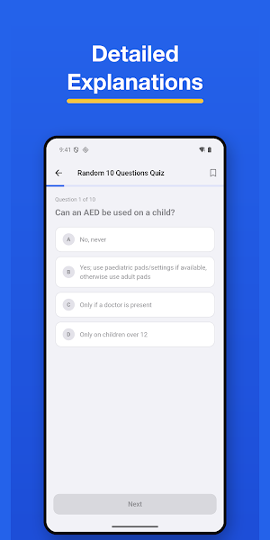 US First Aid CPR Test Screenshot 1