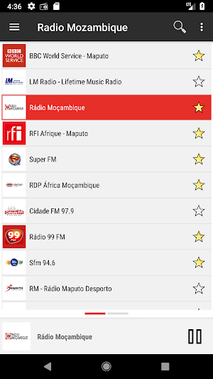 Radio Mozambique : Online Mozambican radios Screenshot 1