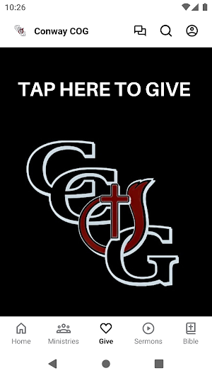 Conway Church of God SC Screenshot 2