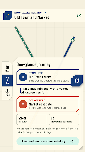 Msewu: Local Bus Route Map Screenshot 1