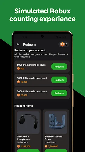 RBX Calculator Robux Counter Screenshot 1