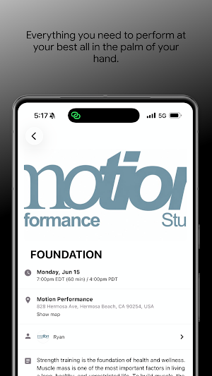 Motion Performance Studio Screenshot 3