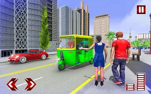 New City Tuk Tuk Auto Rickshaw Driver Simulator Screenshot 3