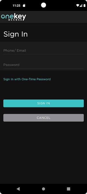 OneKeyAccess Screenshot 2